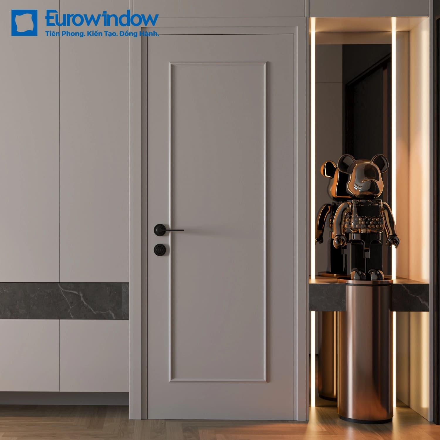 Eurowindow CỬA GỖ CHỐNG CHÁY chính hãng